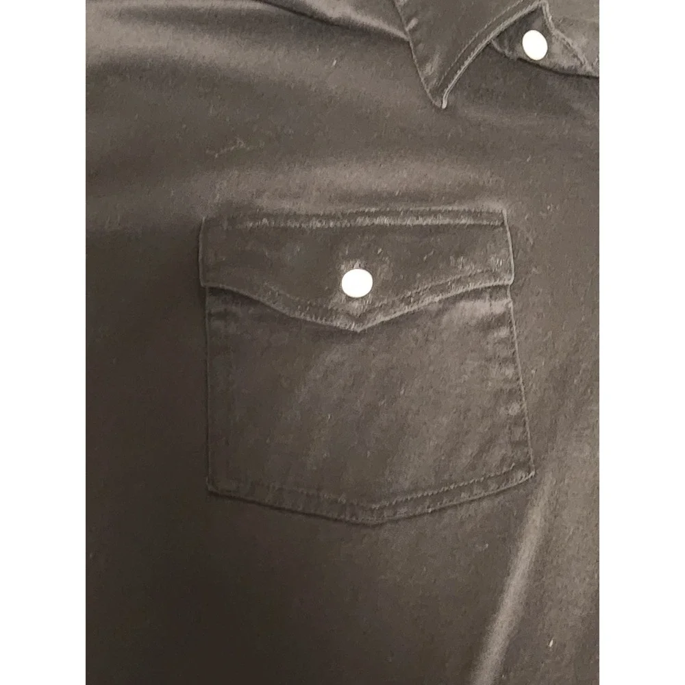 Slazenger Pine Valley Mens XXL Black Cotton Short Sleeve Golf Polo Shirt Logo - Picture 3 of 6